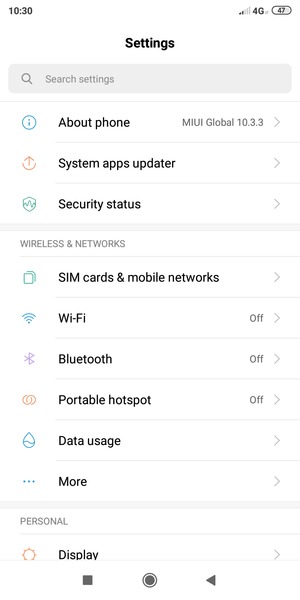 Select SIM cards & mobile networks