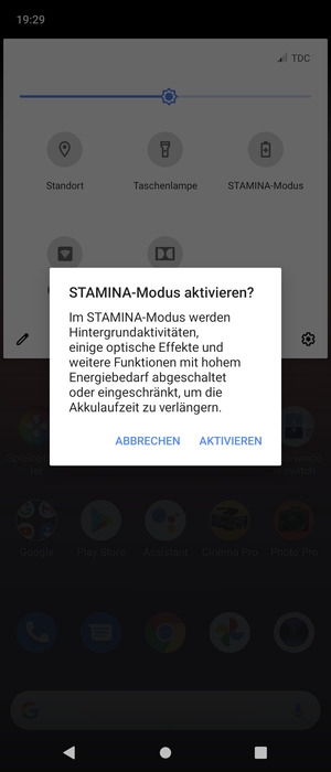 Wählen Sie AKTIVIEREN