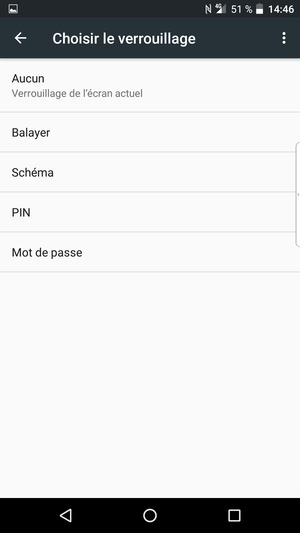 Sélectionnez Schéma