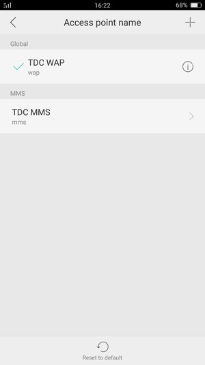 Your phone has now been set up to MMS