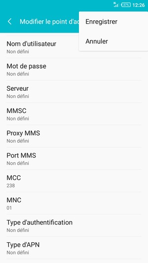 Sélectionnez Enregistrer