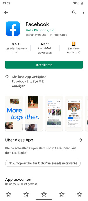 Wählen Sie Installieren