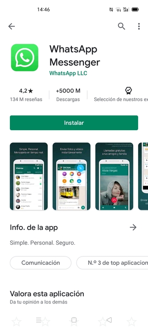 Seleccione Instalar