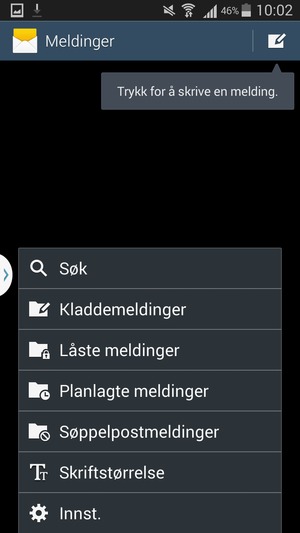 Velg Innst.