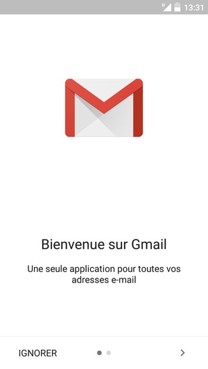 Sélectionnez SUIVANTE
