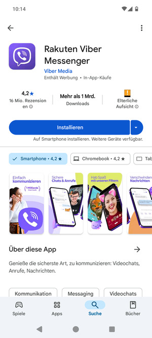 Wählen Sie Installieren