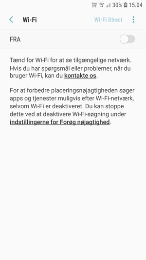 Aktiver Wi-Fi