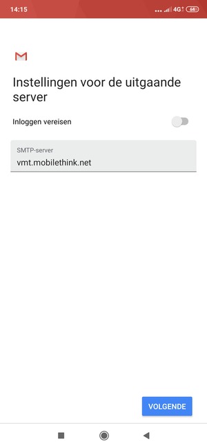 Schakel Inloggen vereisen uit en selecteer VOLGENDE