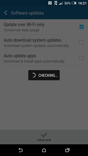 Wait for the search to finish