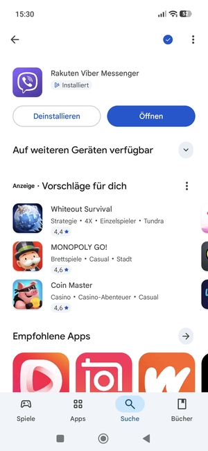 Wählen Sie Öffnen