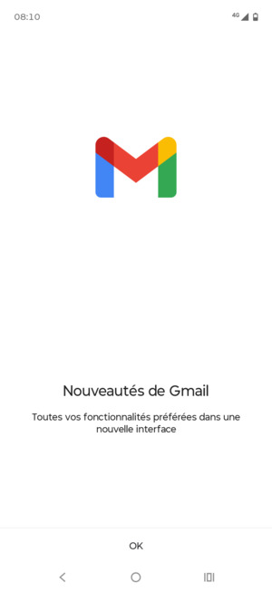 Sélectionnez OK