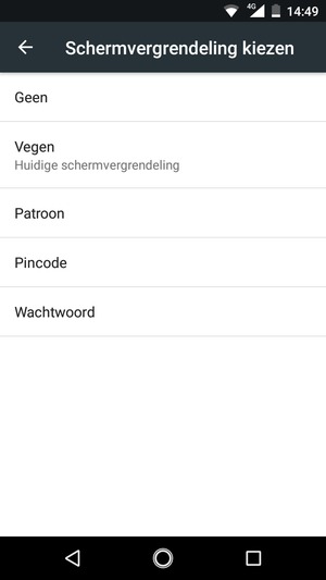 Selecteer Patroon