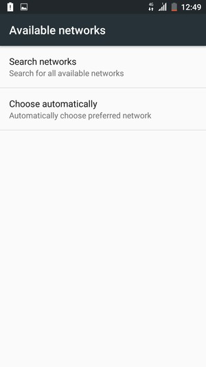 Select Search networks