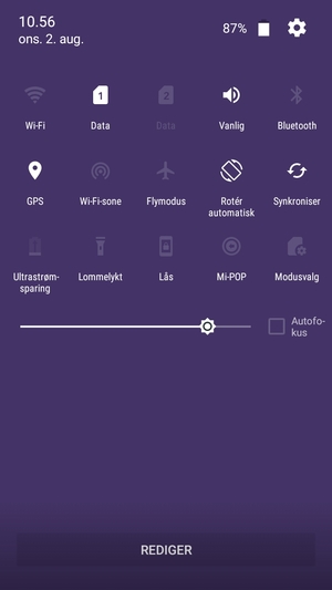 Slå av GPS