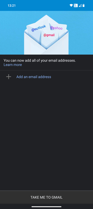 Select Add an email address
