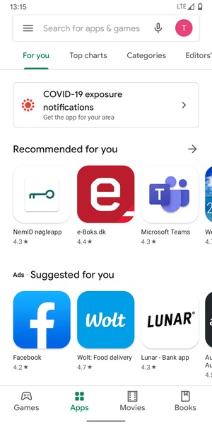 Select the Search bar