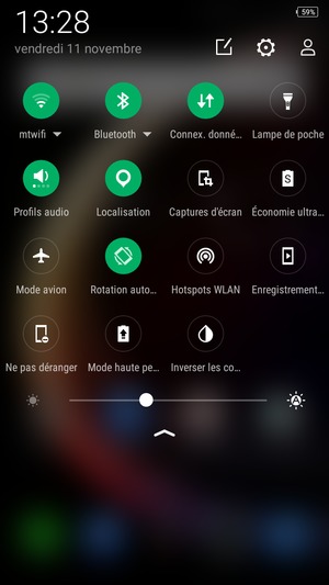 Désactiver le Wi-Fi et le Bluetooth