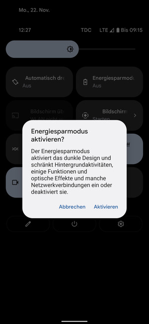 Wählen Sie Aktivieren