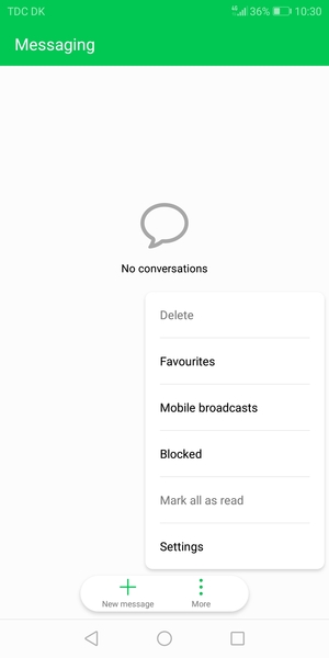 Select Settings