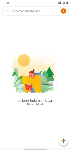Uw Gmail is klaar voor gebruik