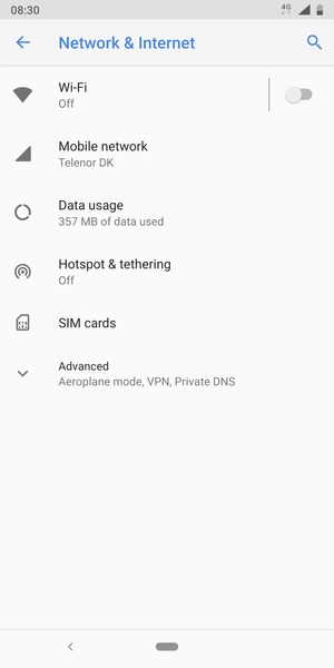 Select Mobile network
