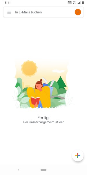 Ihr Gmail Konto ist einsatzbereit