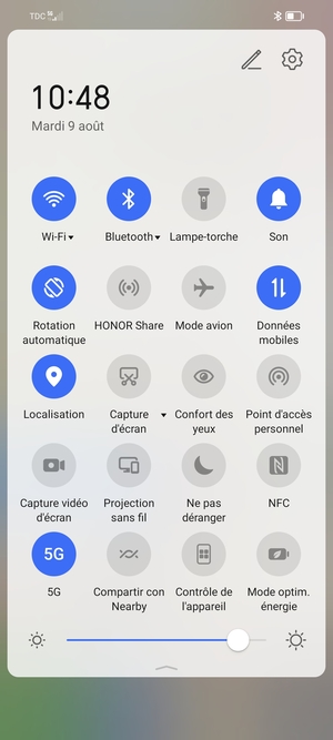 Désactiver le Wi-Fi et le Bluetooth