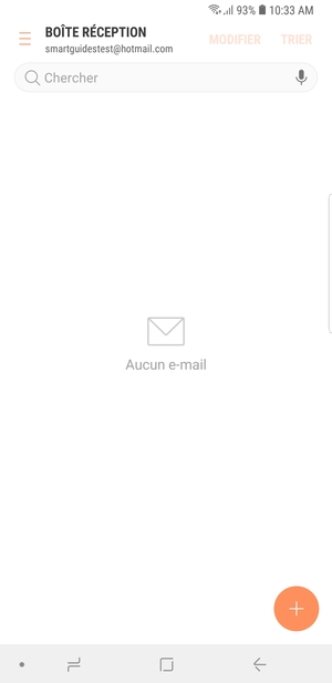 Votre messagerie Hotmail est prête à l'emploi