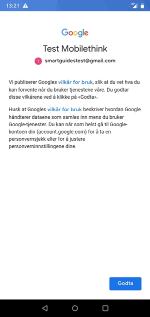 Velg Godta