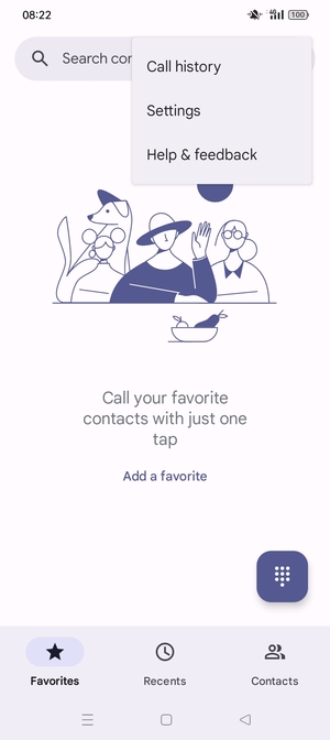 Select Settings