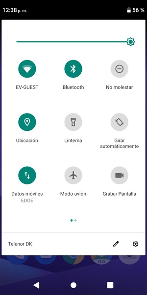 Desactive Wi-Fi y Bluetooth