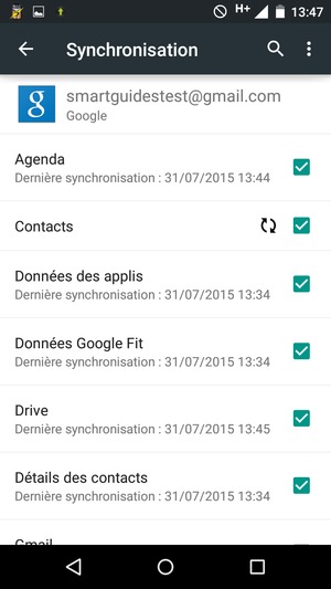 Vos contacts Google vont maintenant être synchronisés avec votre téléphone
