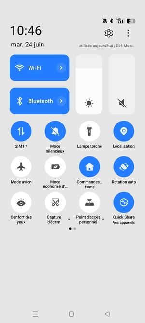 Désactiver le Wi-Fi et le Bluetooth