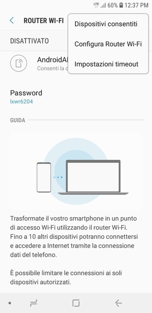 Seleziona Configura Router Wi-Fi