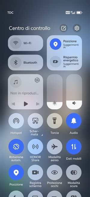 Disattiva Posizione