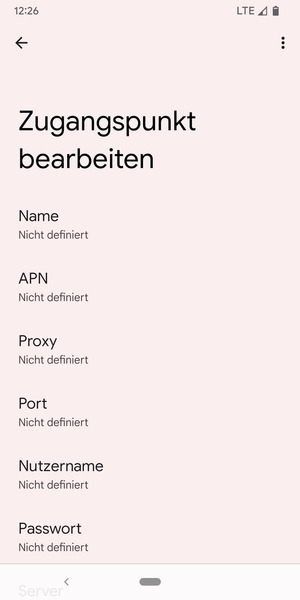 Geben Sie Internet-Informationen ein