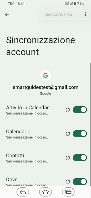 I tuoi contatti di Google verranno ora sincronizzati con il tuo telefono