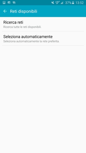 Seleziona Ricerca reti