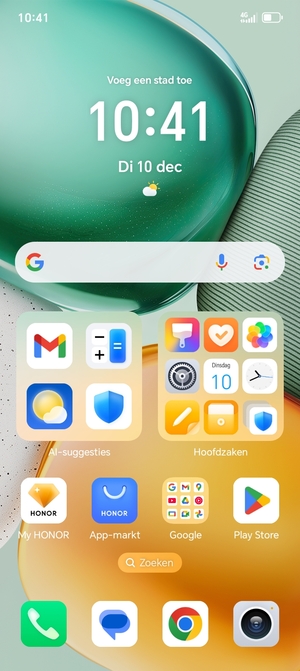 Selecteer Google