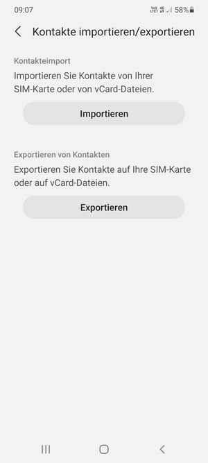 Wählen Sie Importieren