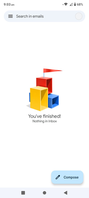 Your Gmail is ready to use