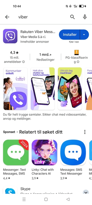 Velg app