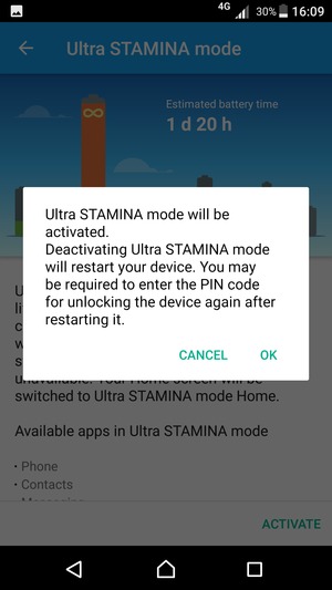 Select OK