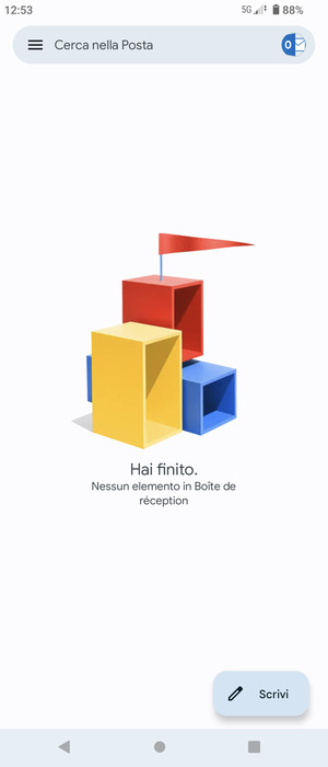 Il tuo account è pronto per l'uso
