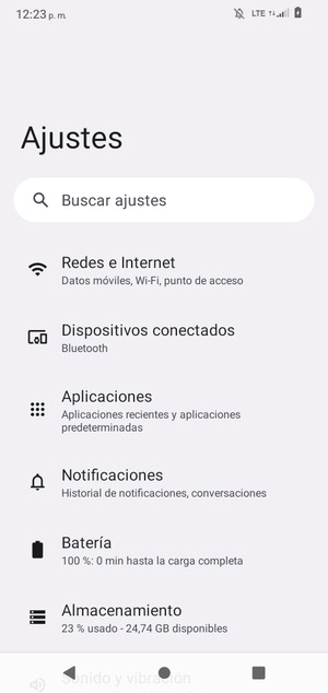 Seleccione Redes e Internet