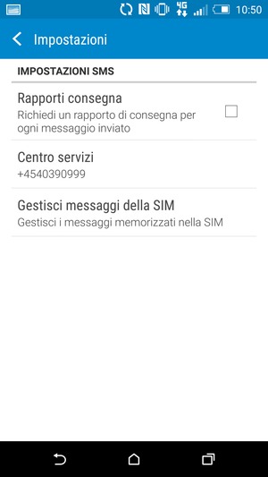 Seleziona Centro servizi