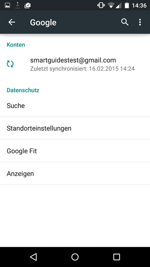 Wählen Sie Ihr Konto