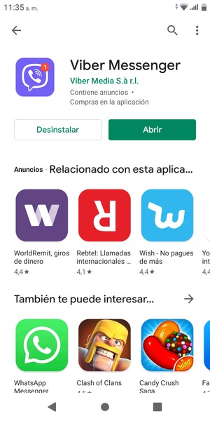 Seleccione Abrir