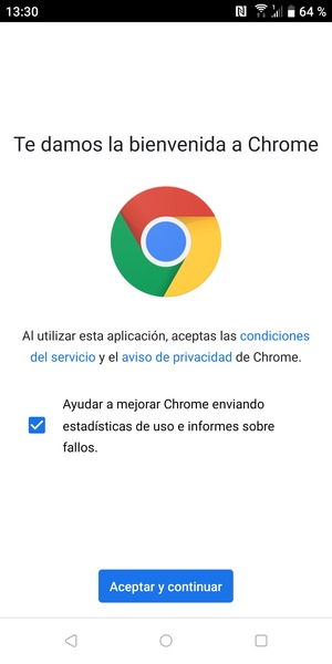 Seleccione Aceptar y continuar