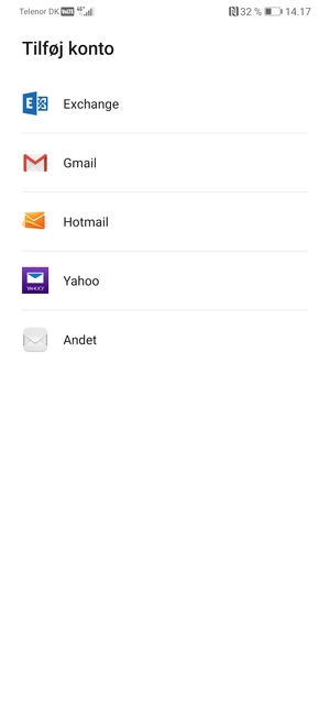 Vælg Andet